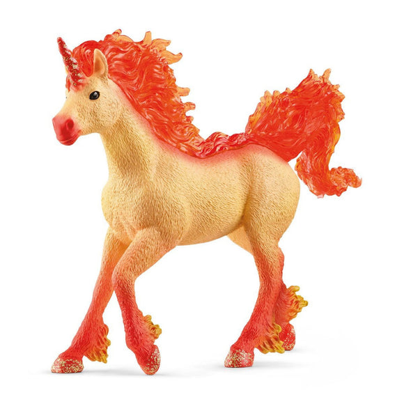 Schleich Bayala Figurine Elementa Fire Unicorn Stallion
