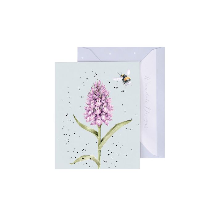 Wrendale Mini Card The Marsh Orchid