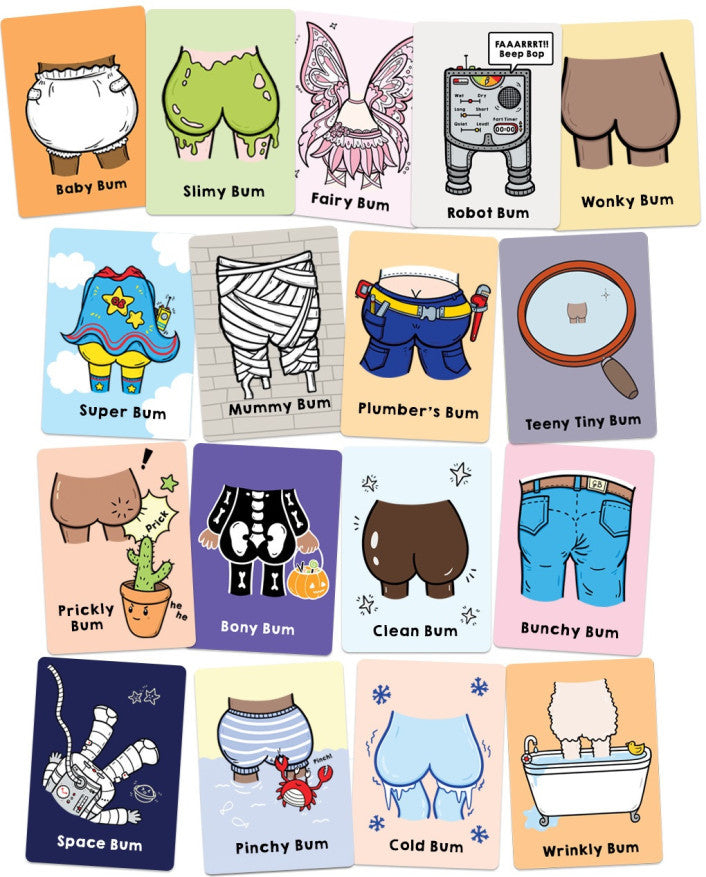 Go Bum Card Game The Cheeky Version of Go Fish