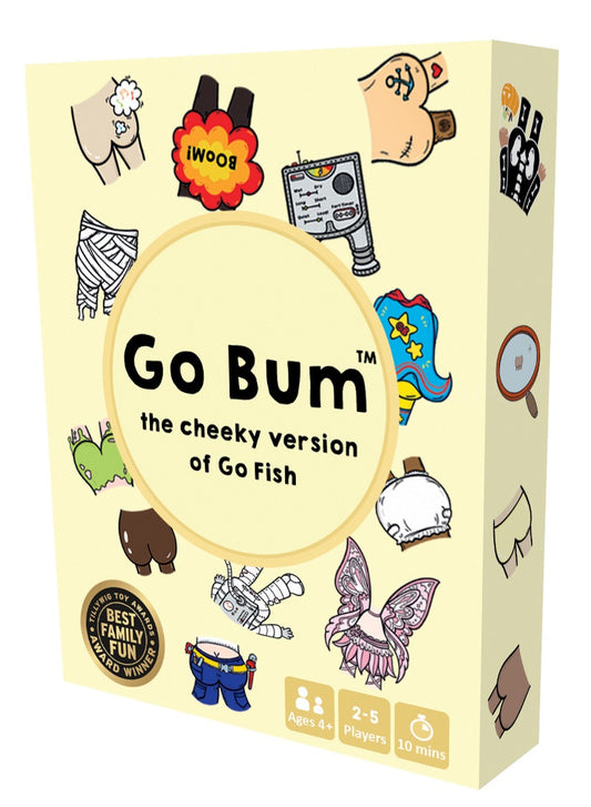 Go Bum Card Game The Cheeky Version of Go Fish