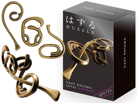 Hanayama Cast Enigma Level 6 Brainteaser Game