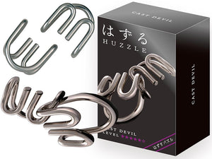 Hanayama Cast Devil Level 5 Brainteaser Game