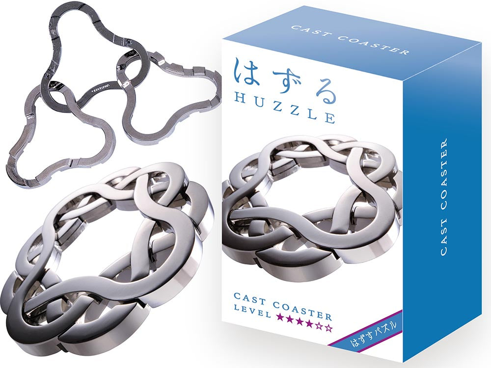 Hanayama Cast Brainteaser Level 4 Coaster