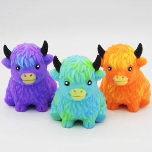 Squeeze Highland Cow 9cm
