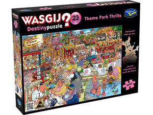 Wasgij? 1000pc Destiny Jigsaw Puzzle #23 Theme Park Thrills