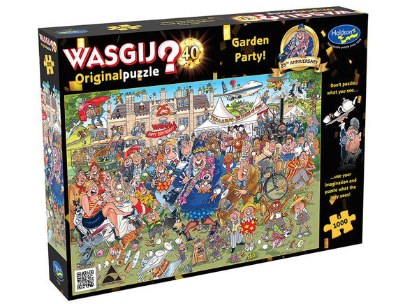 Wasgij? 1000pc Original Jigsaw Puzzle #40 Garden Party