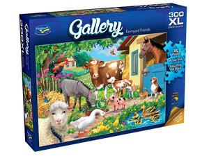 Holdson 300pc Jigsaw Puzzle XL Holdson Gallery Farmyard Friends