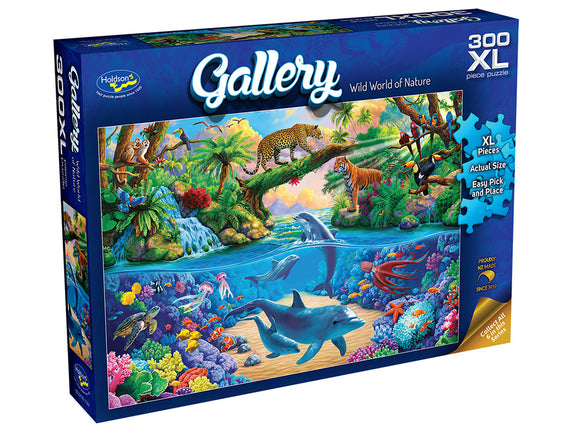 Holdson 300pc Jigsaw Puzzle XL Holdson Gallery Wild World Of Nature