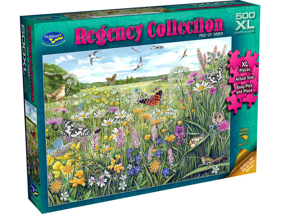 Holdson 500pc Jigsaw Puzzle Regency Collection Field of Green