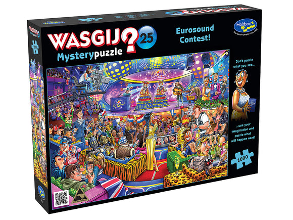 Wasgij? 1000pc Mystery Jigsaw Puzzle #25 Eurosound Contest