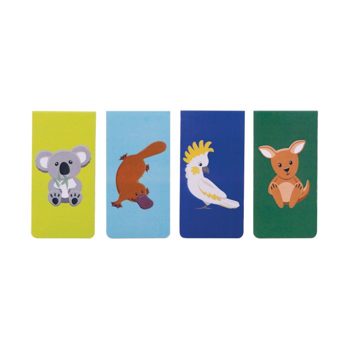 The Australian Collection Aussie Animals Magnetic Book Marks