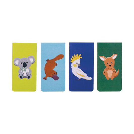 The Australian Collection Aussie Animals Magnetic Book Marks