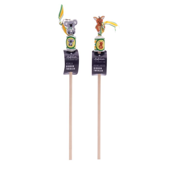 The Australian Collection Aussie Animals Ribbon Twirler