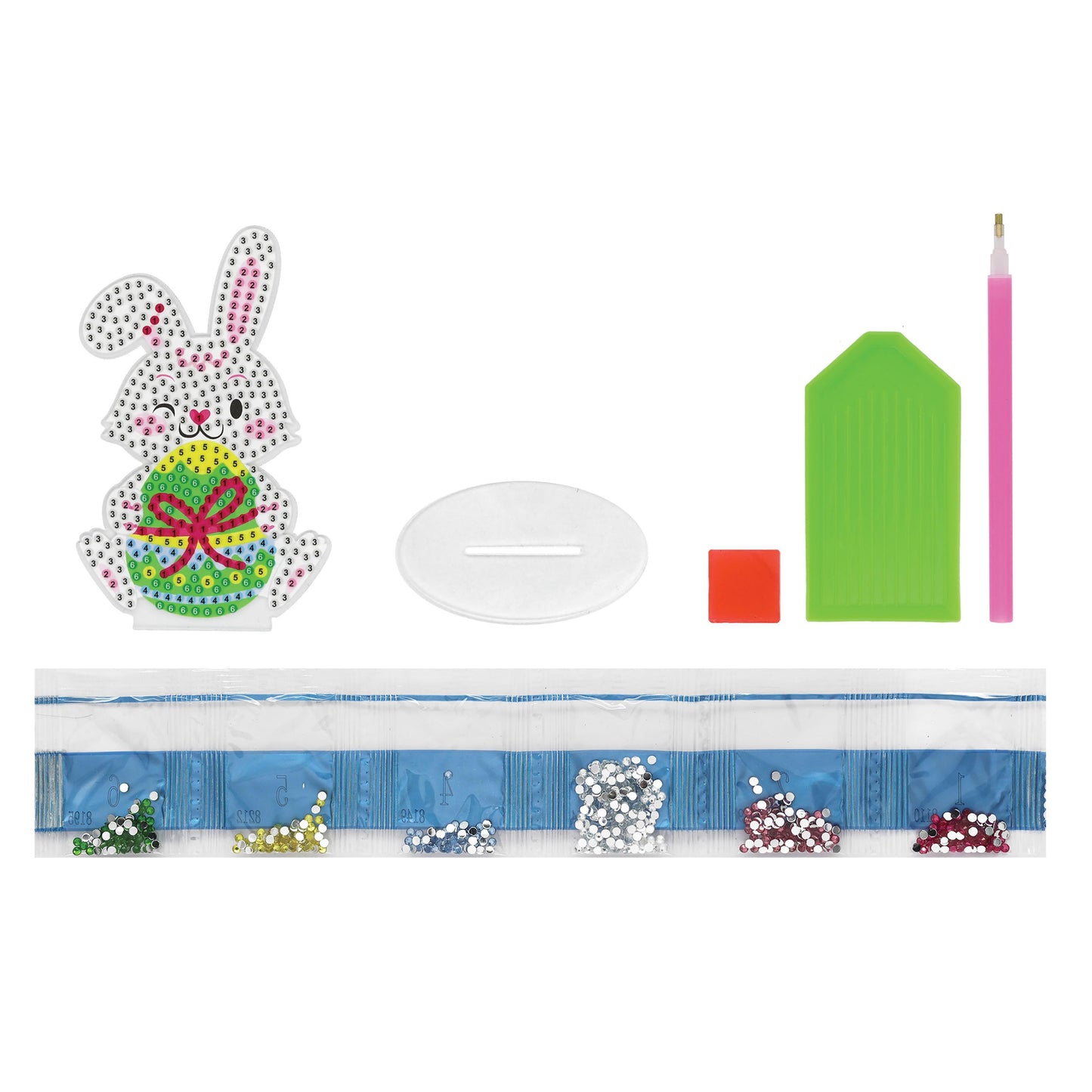 Discovery Zone Easter Acrylic Diamond Art Assorted
