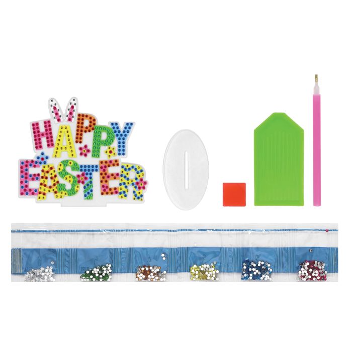 Discovery Zone Easter Acrylic Diamond Art Assorted