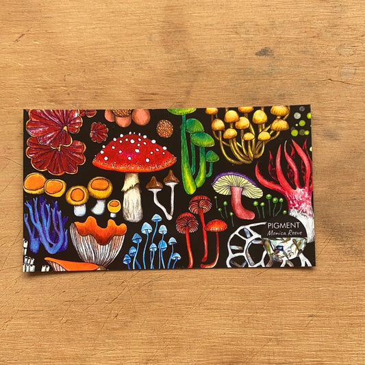 Pigment by Monica Reeve Magnet Tasmanian Fungi