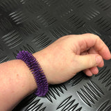 Kaiko Purple Spikey Anxiety Bracelet