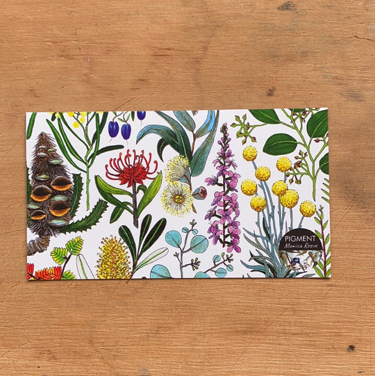 Pigment by Monica Reeve Magnet Tasmanian Wildflowers