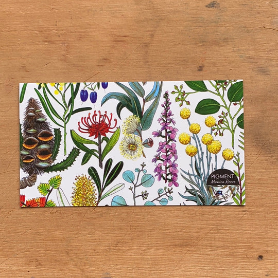 Tasmanian Wildflowers Magnet by Monica Reeve