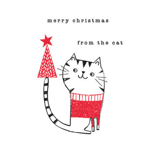 Belly Button Design From the Cat Christmas Card