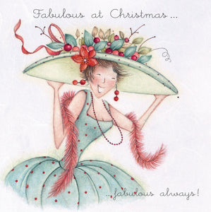 Berni Parker Designs Fabulous At Christmas Christmas Card