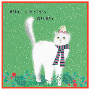 Cinnamon Aitch Grumpy Christmas Card