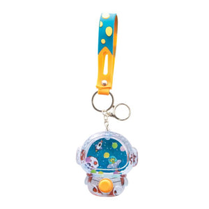 IS Gift Waterfilled Games Keychain Spaceman