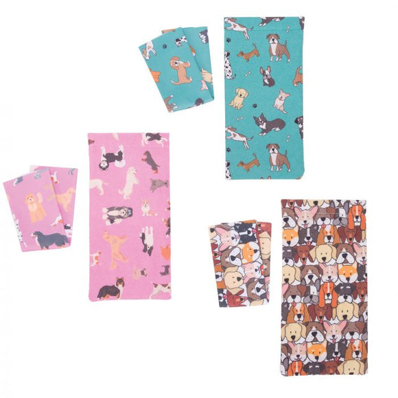 The Dog Collective Snap Shut Glasses Case and Cleaning Cloth