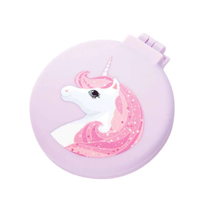 IS Gift Compact Hairbrush Unicorn