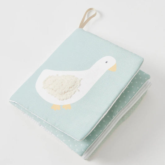Jiggle and Giggle Plush Book Goose