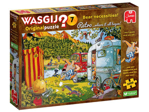 Wasgij? 1000pc Retro Original Jigsaw Puzzle #7 Bear Necessities