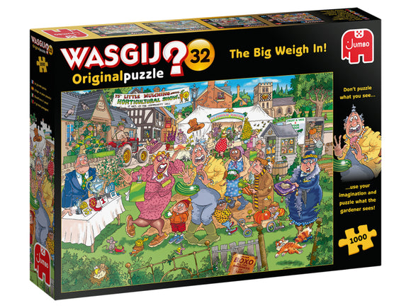 Wasgij? 1000pc Original Jigsaw Puzzle #32 The Big Weigh In!