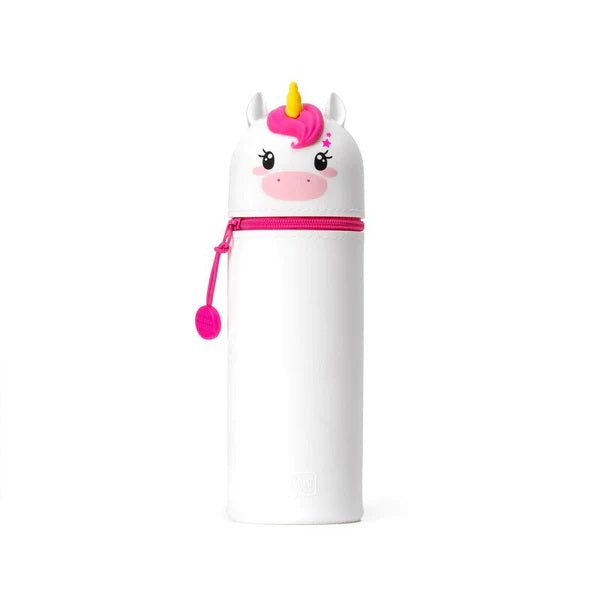 Legami Kawaii 2 in 1 Soft Silicone Pencil Case - Unicorn
