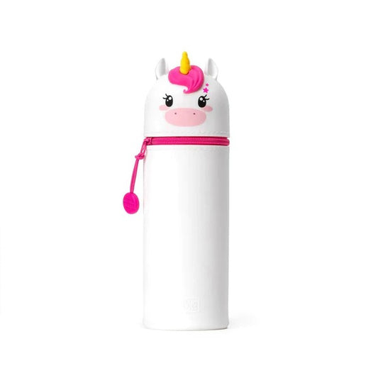 Legami Kawaii 2 in 1 Soft Silicone Pencil Case - Unicorn
