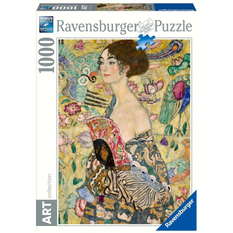 Ravensburger 1000pc Jigsaw Puzzle Lady with a Fan