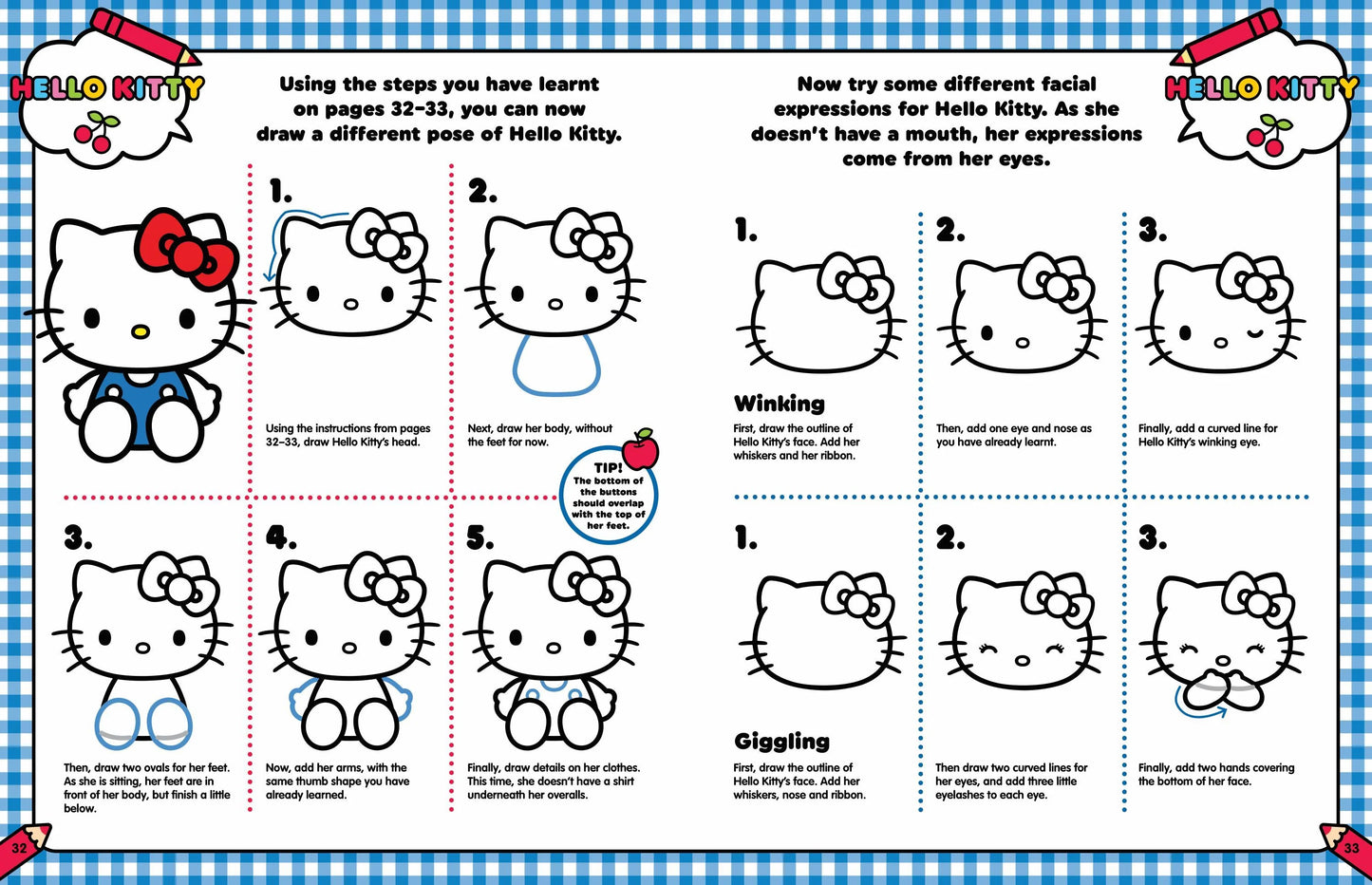 How To Draw Hello Kitty And Friends