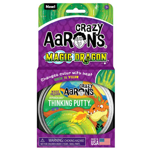 Crazy Aarons Magic Dragon Hypercolours Thinking Putty