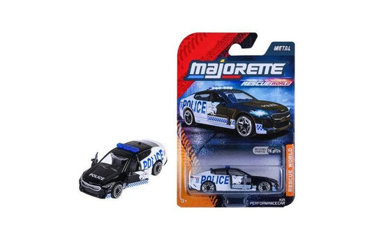 Majorette Rescue World 000 Kia Stinger Police Car