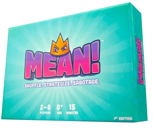 MEAN! Shuffle. Strategise. Sabotage. Card Game
