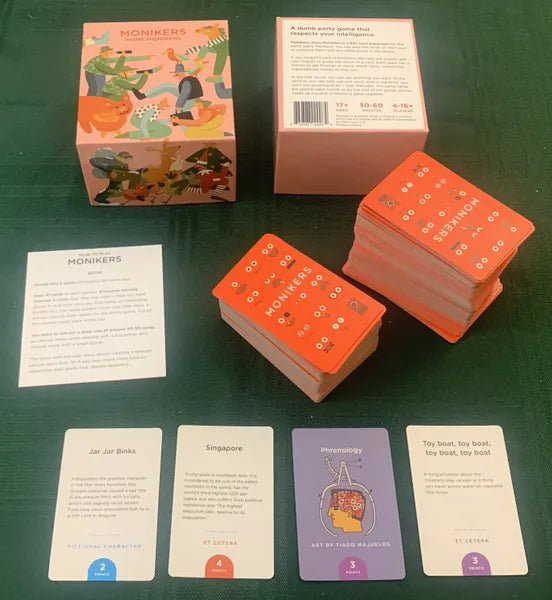 Monikers More Monikers