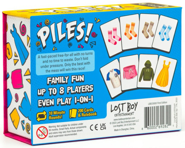 Piles! Fast-Paced Card Game