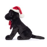 Jellycat Winter Warmer Pippa Black Labrador
