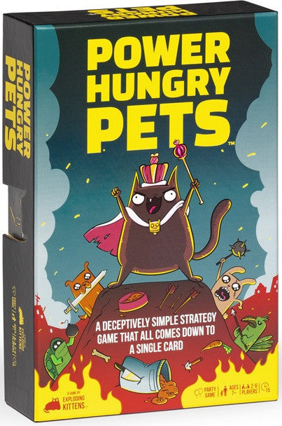 Power Hungry Pets Card Game