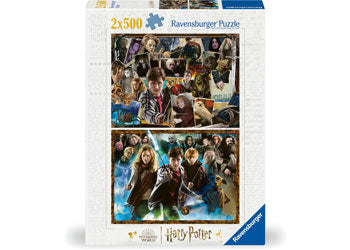Ravensburger 2x500pc Jigsaw Puzzle The World Of Harry Potter