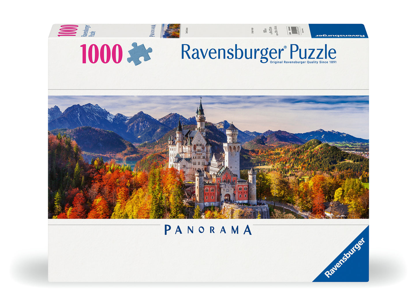 Ravensburger 1000pc Jigsaw Puzzle Castello Bavaria Neuschwanstein Castle