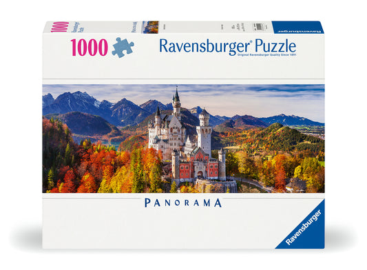 Ravensburger 1000pc Jigsaw Puzzle Castello Bavaria Neuschwanstein Castle