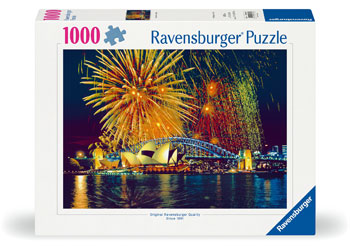 Ravensburger 1000pc Jigsaw Puzzle Fireworks Over Sydney Australia