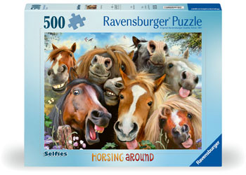 Ravensburger 500pc Jigsaw Puzzle Horsing Around
