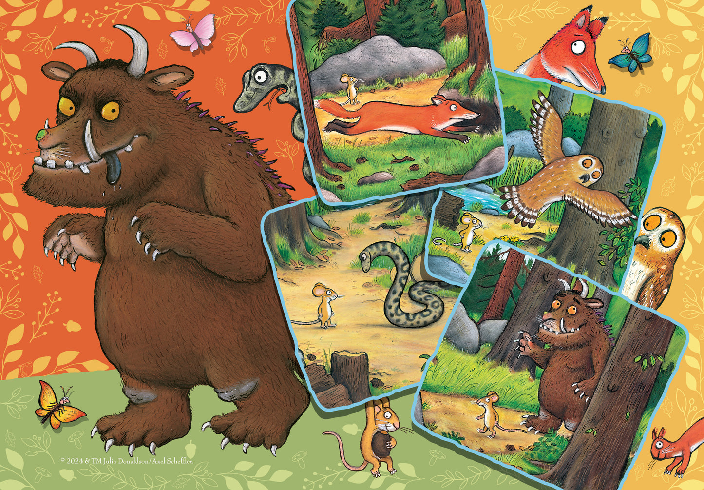 Ravensburger 2x24pc Jigsaw Puzzle 25 Years Of The Gruffalo!