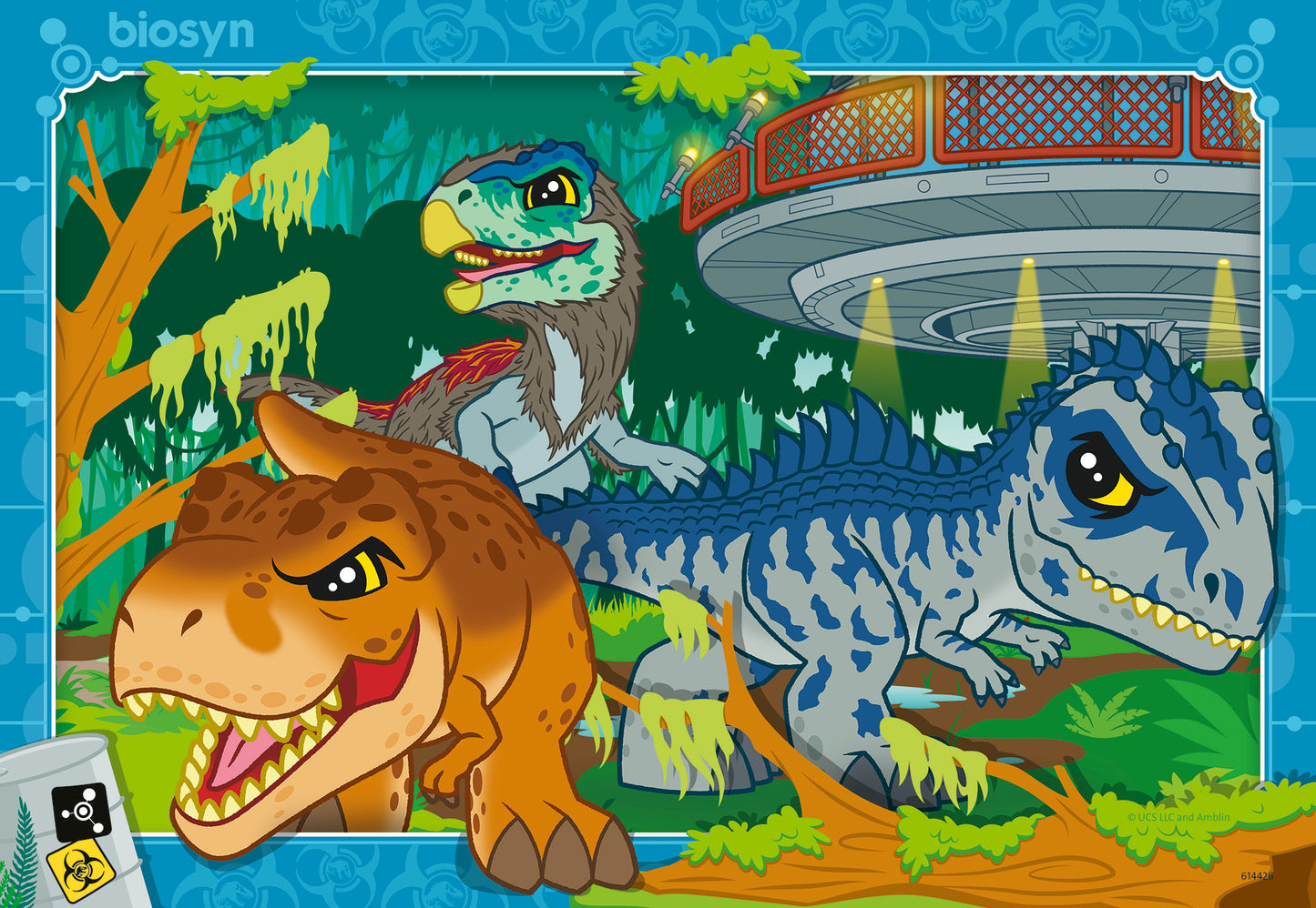 Ravensburger 2x24pc Jigsaw Puzzle Jurassic World Explorers Livin' the Wild Life!